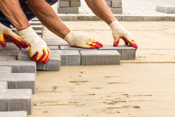 Paver Driveway Replacement in Westport Village, CT